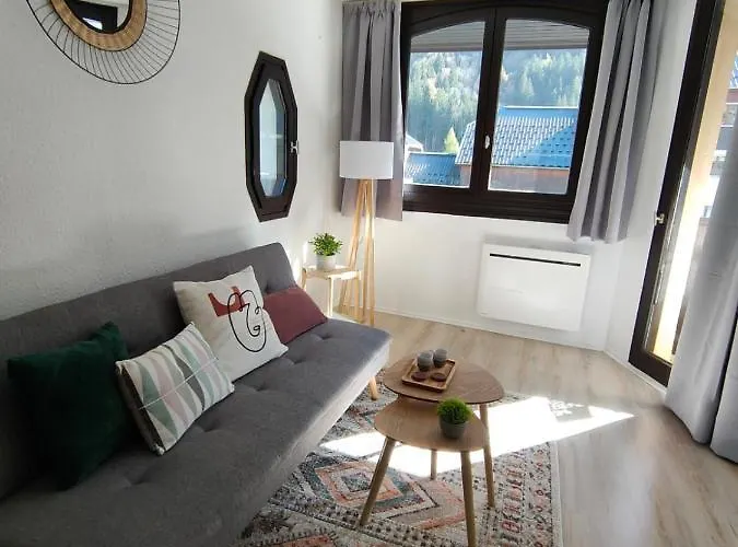 Superbe 2 Pieces, Centre Vue Mont-blanc Avec Balcon Et Parking Gratuit