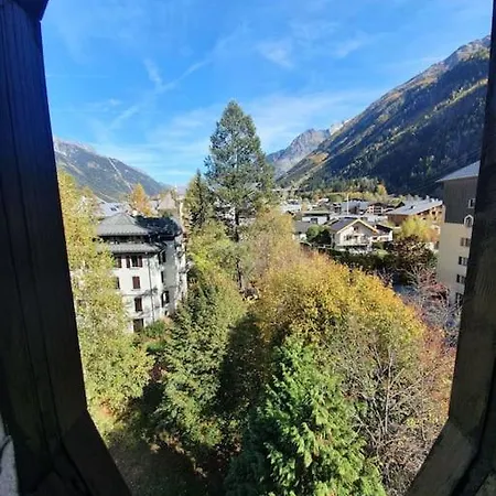 アパート Superbe 2 Pieces, Centre Vue Mont-blanc Avec Balcon Et Parking Gratuit シャモニー