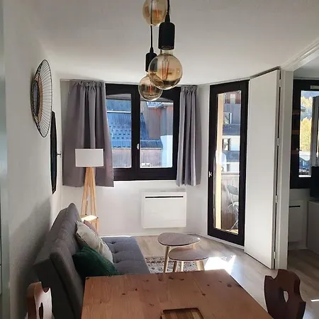 アパート Superbe 2 Pieces, Centre Vue Mont-blanc Avec Balcon Et Parking Gratuit *