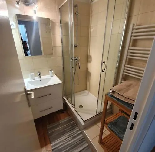 Superbe 2 Pieces, Centre Vue Mont-blanc Avec Balcon Et Parking Gratuit 아파트 *